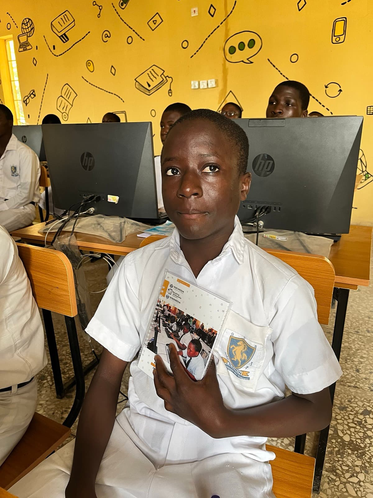 Secondary school students in a classroom in Kwara State, Nigeria